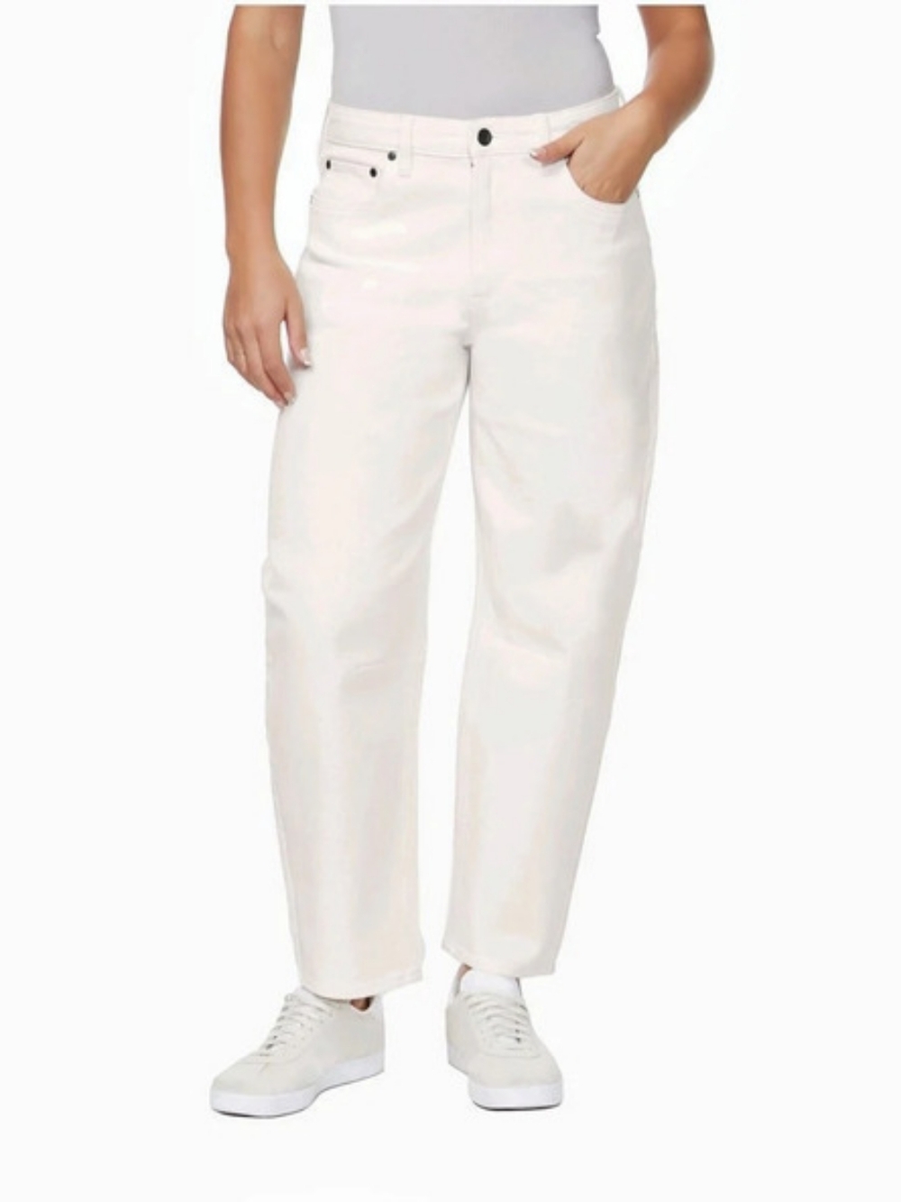 NWT Buffalo Mid-Rise Barrel Jeans Straight Leg Jeans in
